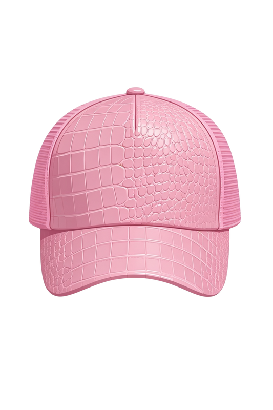 Blush Caiman Cap