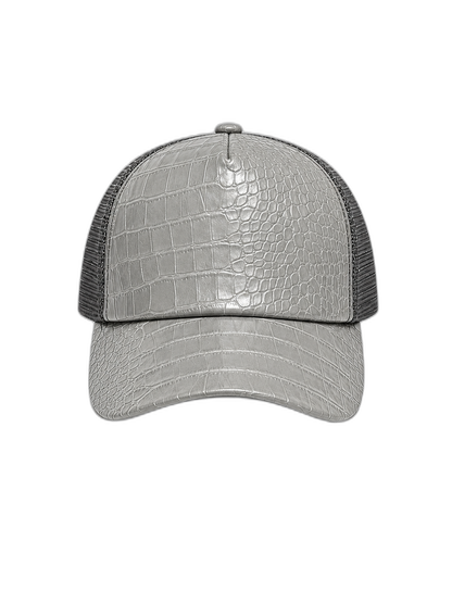 Grey Slate Caiman Cap