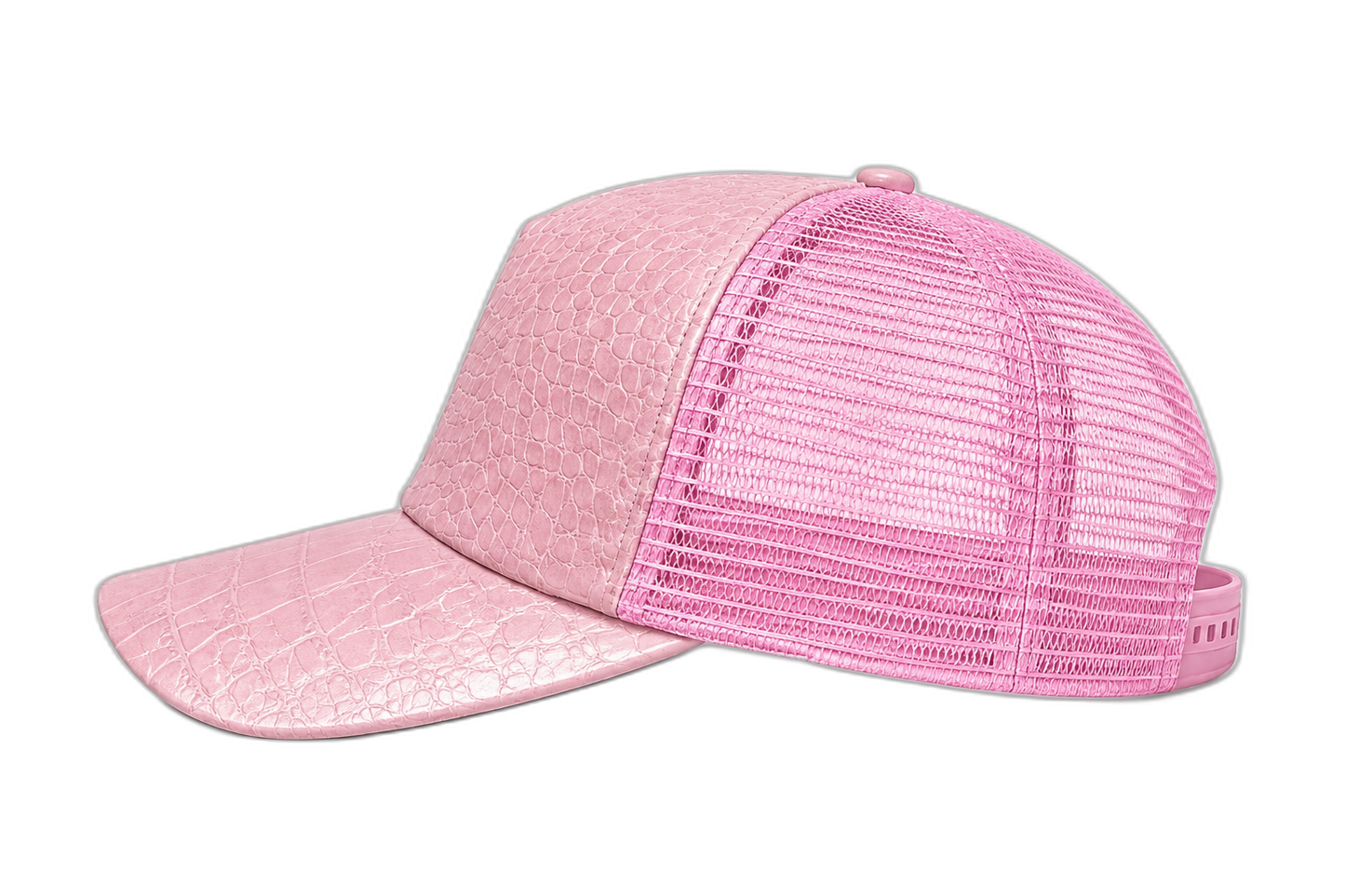 Pink Blush Caiman Cap