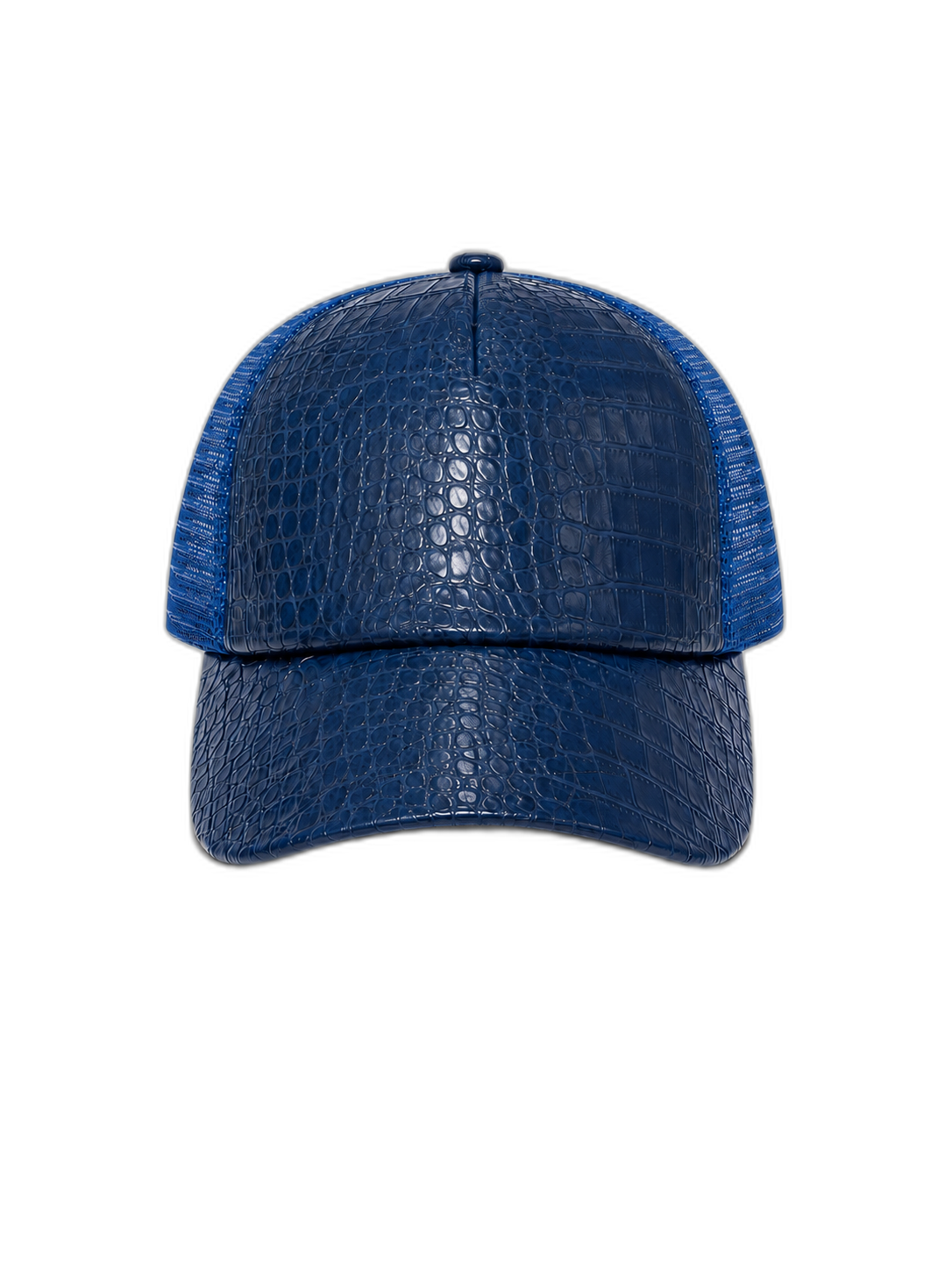 Navy Aqua Caiman Cap